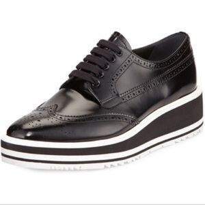Prada Wingtip Brogues size 36